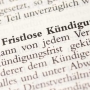 Fristlose Kündigung nur aus wichtigen Grund