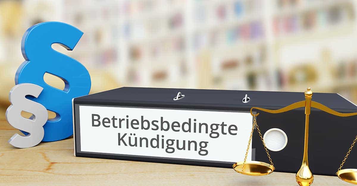 Gründe für betriebsbedingte Kündigung - www.dr-drees.com